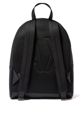 Metallic AX Logo Backpack